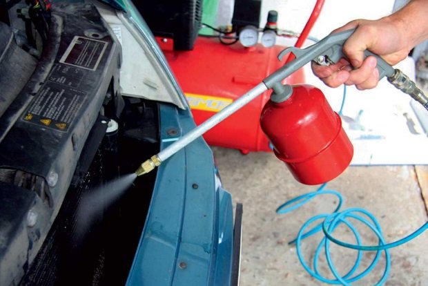 Пособие по проведению антибактериальной обработки кондиционера автомобиля