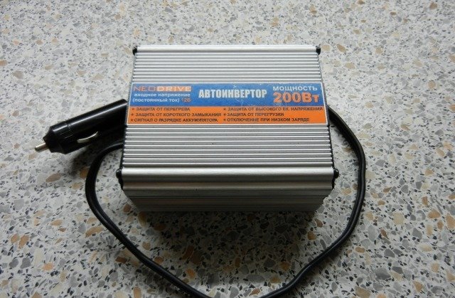Обзор и тест автомобильных инверторов, инструкция по изготовлению своими руками