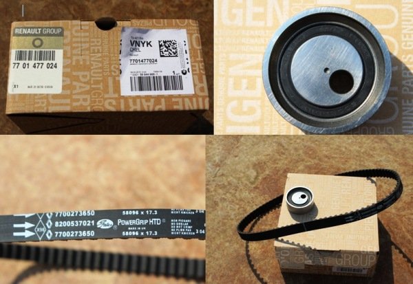 Подробная инструкция по квалифицированной замене ремня ГРМ на Renault Logan