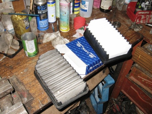 Инструкция по замене воздушного фильтра на автомобиле Hyundai Solaris