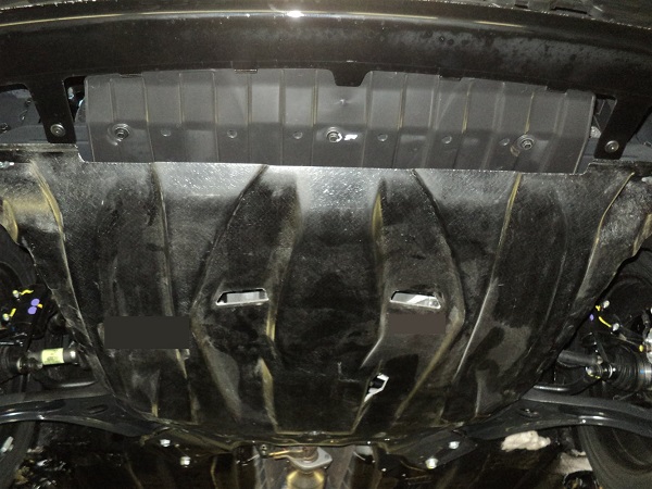 Устанавливаем самостоятельно защиту картера Kia Rio 2015: инструкции с фото