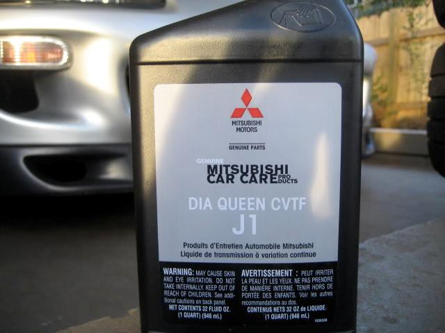 Замена масла в вариаторной КПП Mitsubishi Lancer 9 и 10: фото- и видеообзор