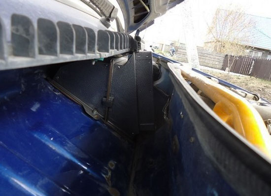 Установка качественного салонного фильтра и адаптера под него на ВАЗ 2115