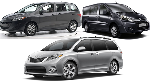 Самые лучшие минивэны для семьи и путешествий