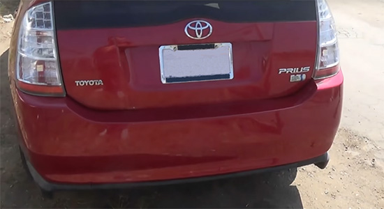 Как покрасить бампер из баллончика своими руками