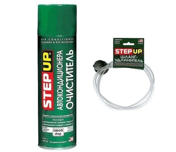 Описание пенного очистителя кондиционера автомобиля Step Up (SP5152), Liqui Moly и Plak Описание пенного очистителя кондиционера автомобиля Step Up (SP5152), Liqui Moly и Plak