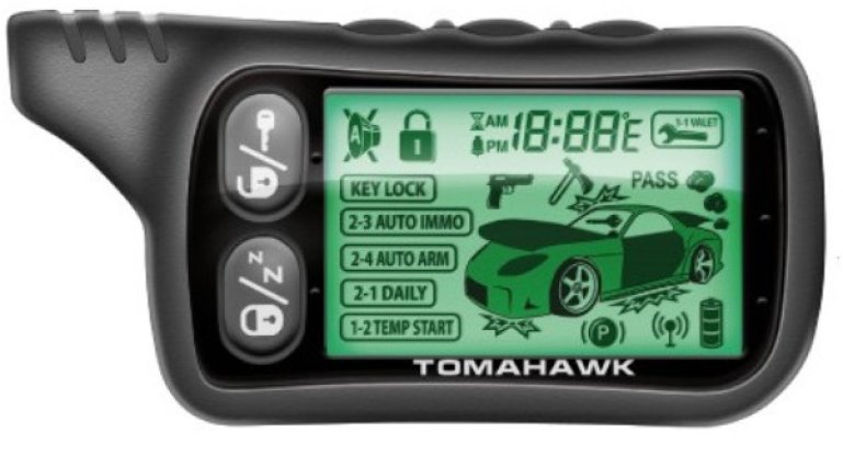 Инструкция по эксплуатации сигнализации Tomahawk (Томагавк) 9010, 9020 и 9030 с автозапуском