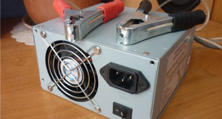 Как сделать зарядное устройство из БП (блока питания) компьютера для автомобильного аккумулятора