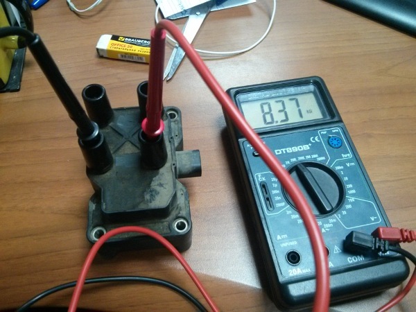 Как проверить свечи зажигания мультиметром, как прозвонить провода, проверка стартера и парктроника