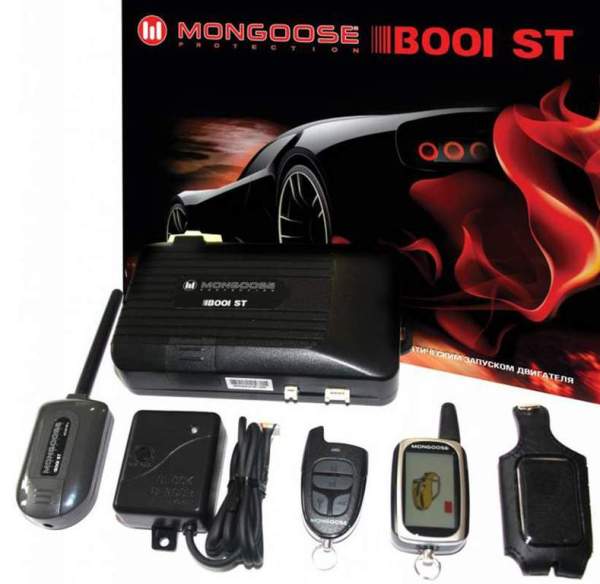 Схема подключения сигнализации Мангуст (Mongoose) и инструкция по эксплуатации автосигнализации