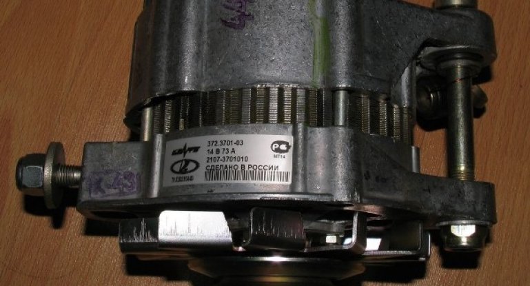 Устройство и схема подключения генератора ВАЗ 2107 инжектор и карбюратор: технические характеристики