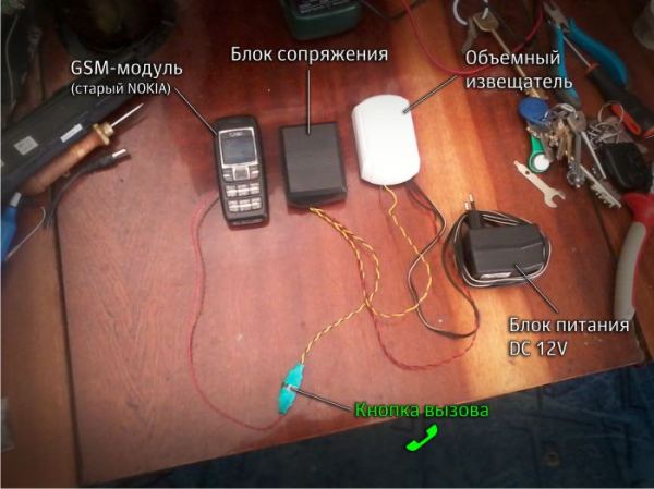Как сделать сигнализацию с помощью мобильного телефона для авто своими руками: схема и видео