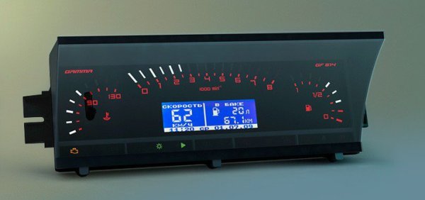 Описание и обозначения панели приборов ВАЗ 2109 и 21099 инжектор, установка приборной европанели