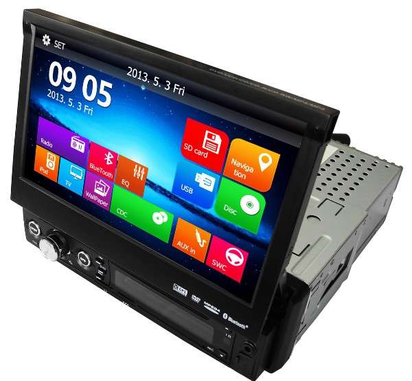 Рейтинг и установка 1 DIN автомагнитол: с переходной рамкой, выдвижным экраном и навигацией
