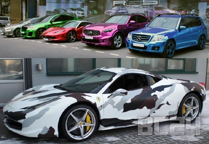 Как наклеить виниловую пленку для авто своими руками (оклейка автомобиля винилом)