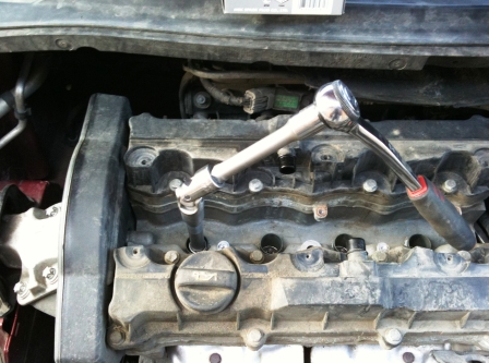 Самостоятельная замена свечей зажигания на автомобиле Citroen С4