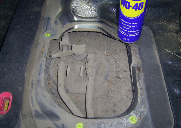 Самостоятельная замена топливного фильтра Mitsubishi Outlander