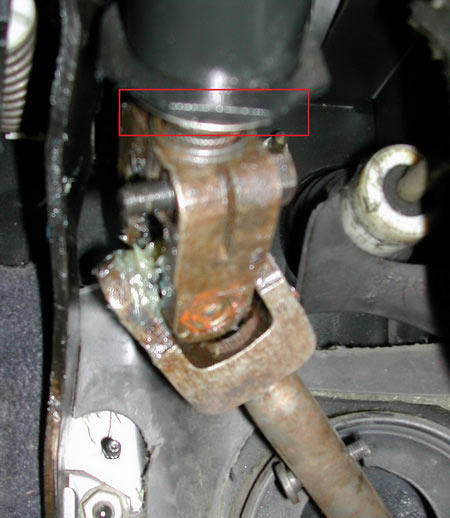 Самостоятельная замена нижнего подшипника рулевой колонки на автомобиле Volkswagen Vento