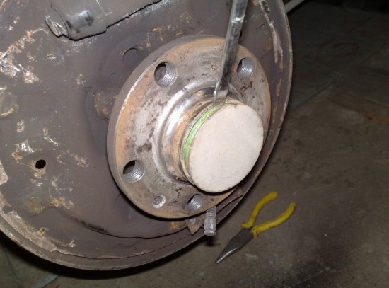 Замена барабанных тормозов Skoda Оctavia Tour на дисковые своими руками