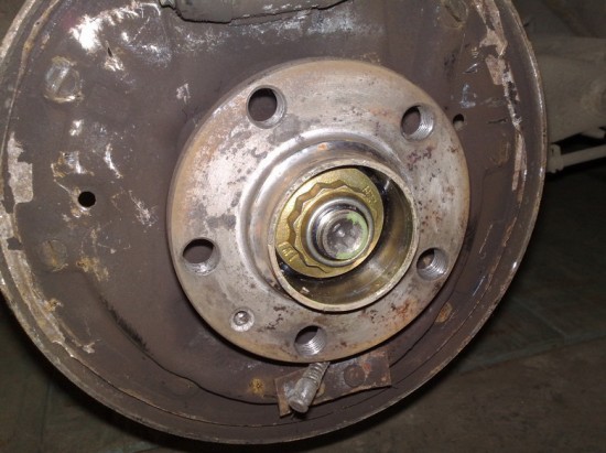 Замена барабанных тормозов Skoda Оctavia Tour на дисковые своими руками