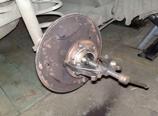 Замена барабанных тормозов Skoda Оctavia Tour на дисковые своими руками