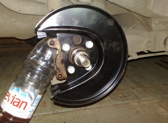 Замена барабанных тормозов Skoda Оctavia Tour на дисковые своими руками