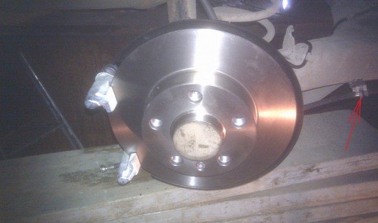 Замена барабанных тормозов Skoda Оctavia Tour на дисковые своими руками