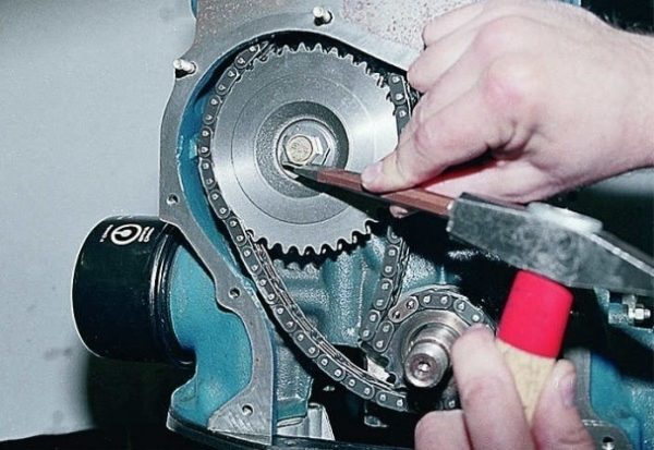 Ремонт цепного привода ГРМ на ВАЗ 2101 Ремонт цепного привода ГРМ на ВАЗ 2101