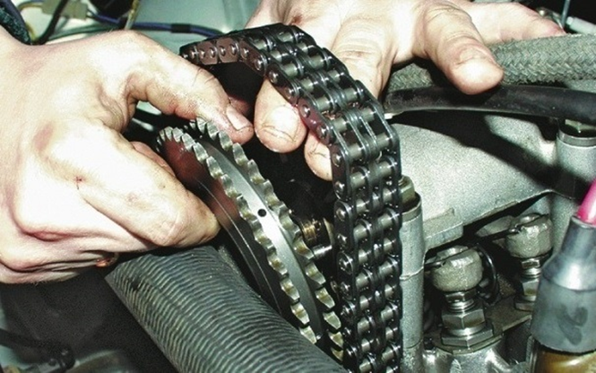 Ремонт цепного привода ГРМ на ВАЗ 2101 Ремонт цепного привода ГРМ на ВАЗ 2101