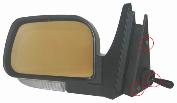 Самостоятельная доработка и замена зеркал заднего вида ВАЗ 2107