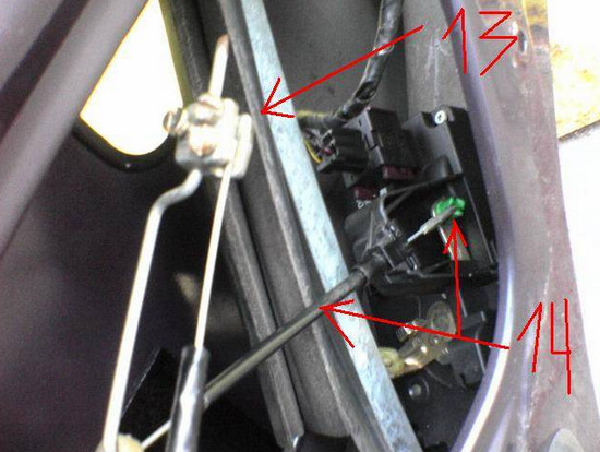 Как самостоятельно разблокировать дверь Opel Vectra B, не ломая ее