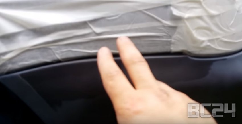 Как покрасить бампер баллончиком своими руками с видео