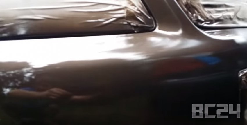 Как покрасить бампер баллончиком своими руками с видео