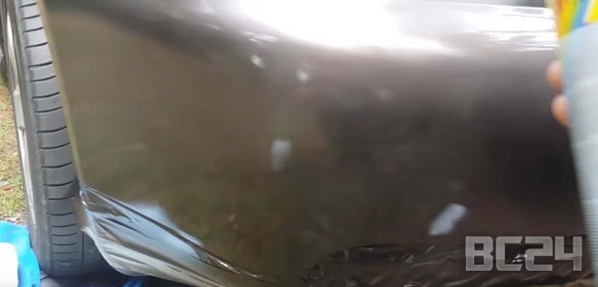 Как покрасить бампер баллончиком своими руками с видео