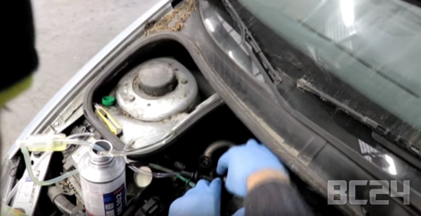 Как промыть форсунки своими руками - LAVR ML 102 и видео