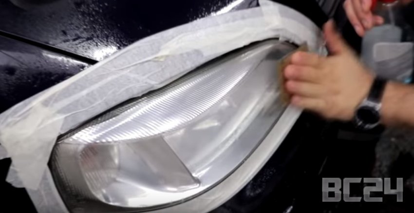Как отполировать фары своими руками - советы и видео