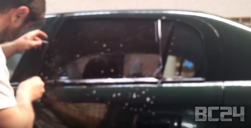 Как затонировать автомобиль своими руками с фото и видео