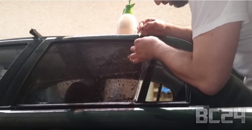 Как затонировать автомобиль своими руками с фото и видео
