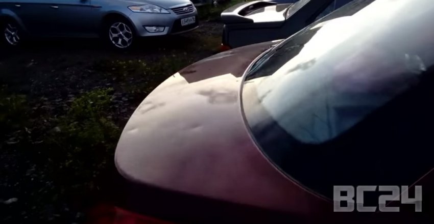 Как устранить вмятины от града без покраски с видео