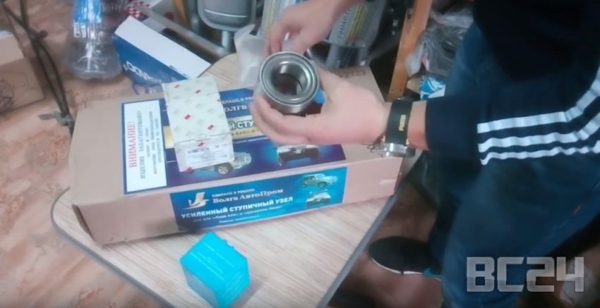 Ступичный узел Нива и Шевроле Нива с подшипником Iveco