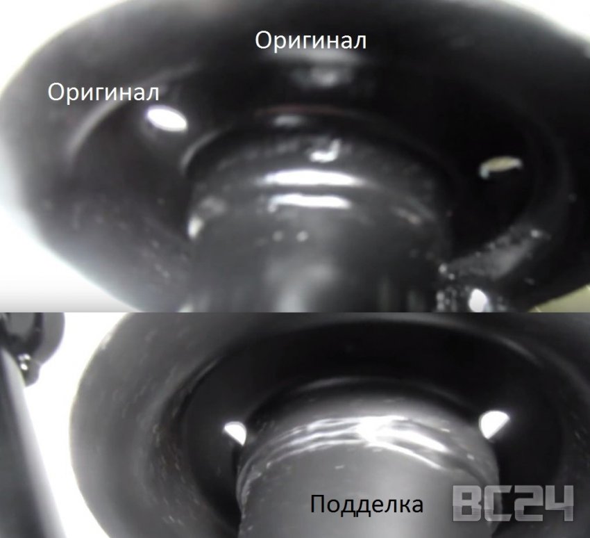 Подделка амортизаторы СААЗ - как отличить?