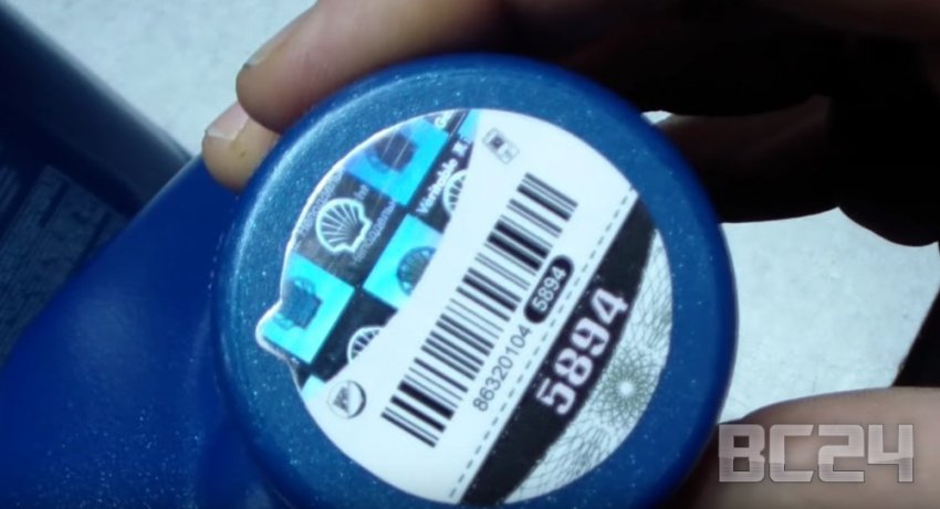 Подделка масла SHELL helix - как отличить?